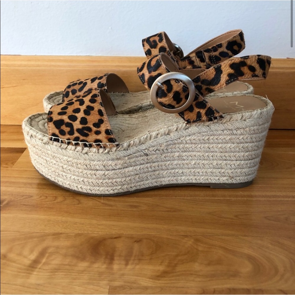 Marc Fisher Rex Platform Espadrilles Sandal